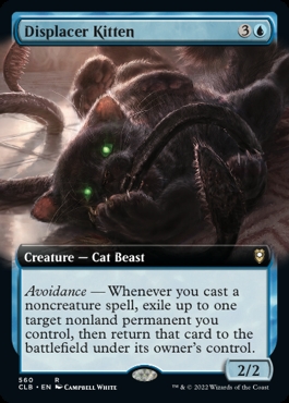 🔥 Displacer Kitten Commander Legends- Battle for Baldur's Gate Bordless